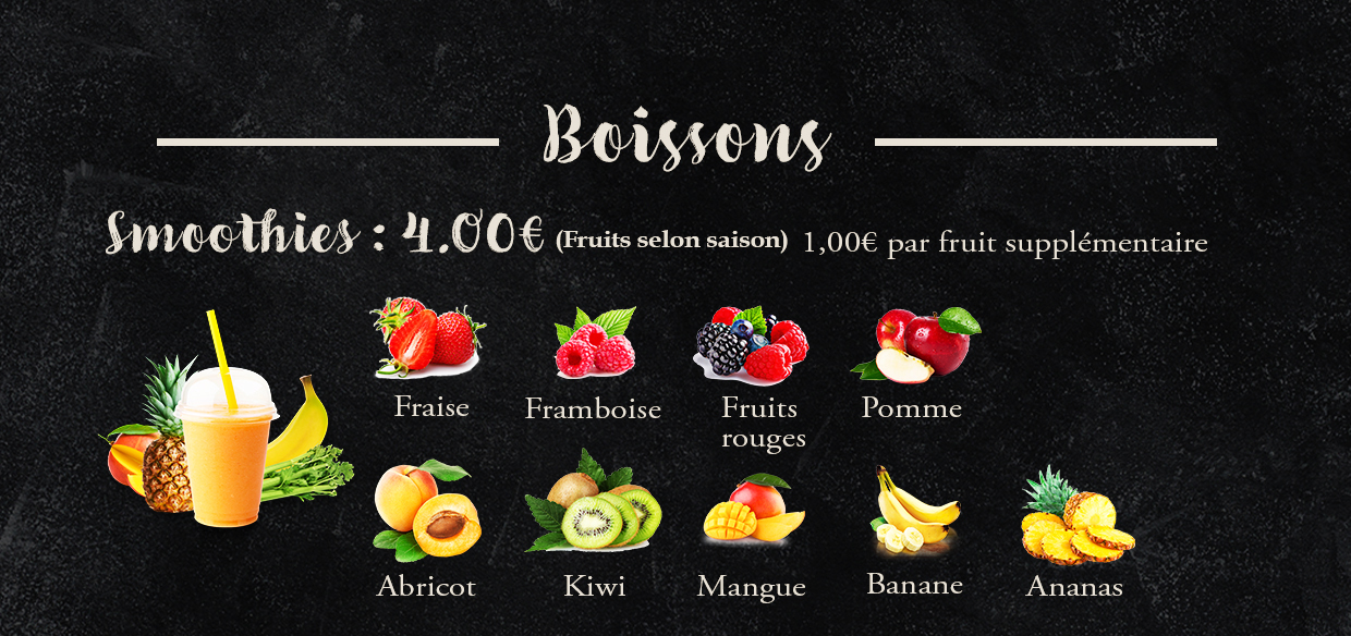 Carte et menus